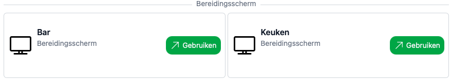 Apparaat kiezen na inloggen